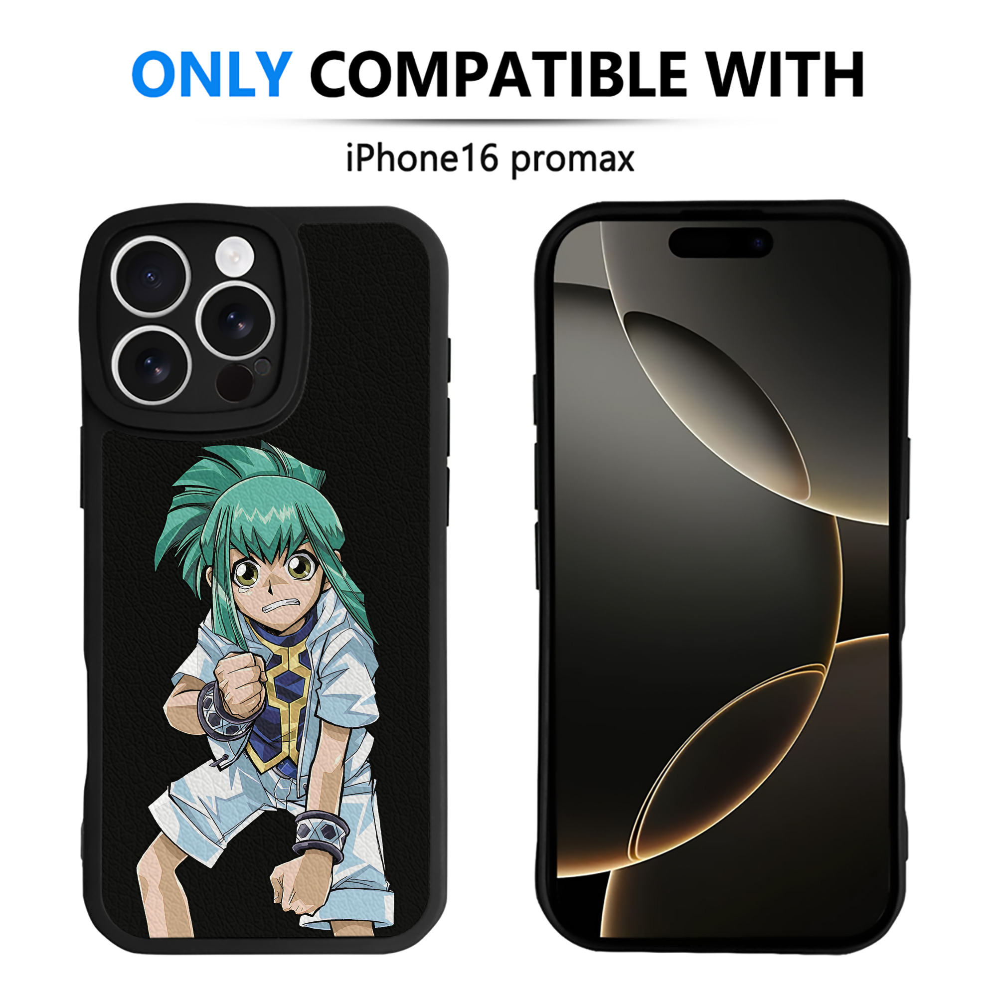 遊☆戯☆王 Yu-Gi-Oh! 【iPhone 16シリーズ対応】シリコンスマホケース（レザー調） 材質：シリコン